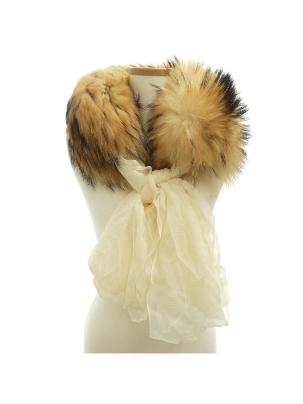 Hermes Scarf Beige